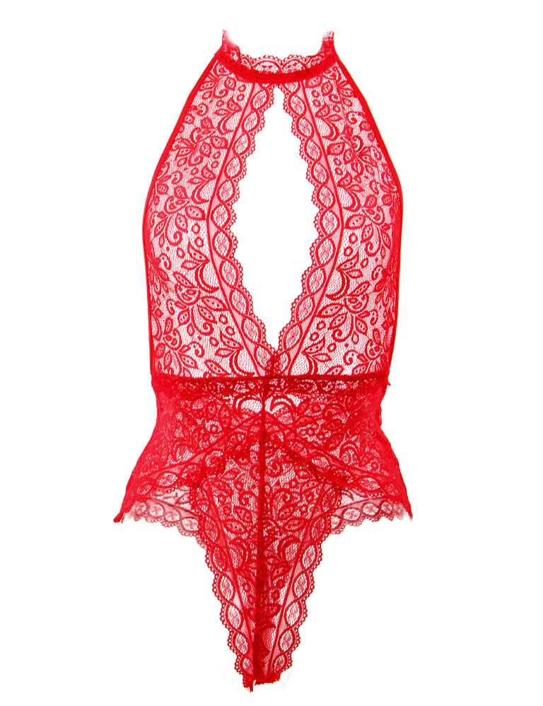 Logo of Maidesign Lingerie. Rødt lingeri fra Lingerishoppen