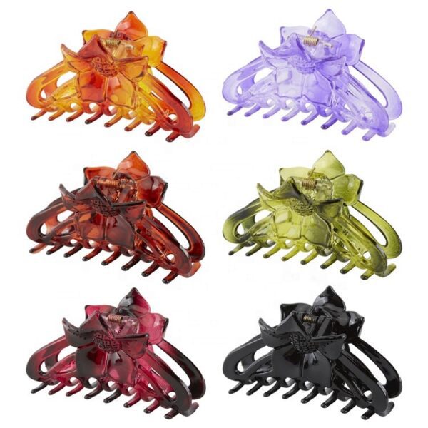 Hair Claw Flower - Image 2