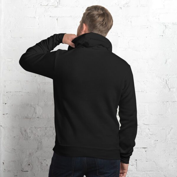 Unisex hoodie med lysende sneakers design - Image 5